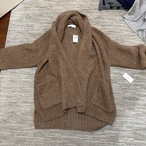 Abercrombie & Fitch Tan Women's Cardigan